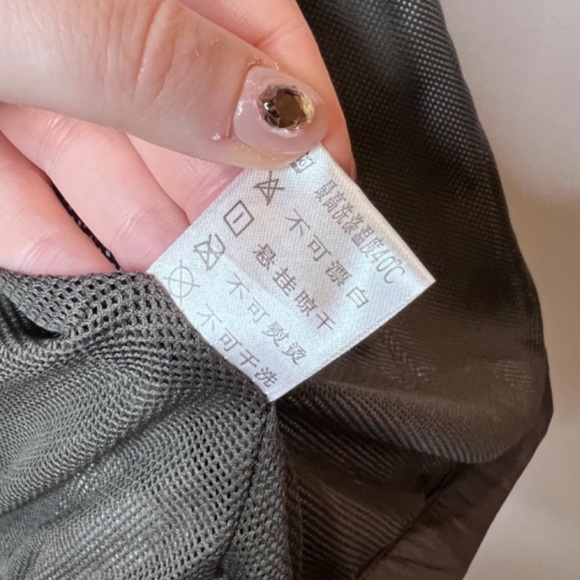 Hengli Dark Green Zip Up Hooded Wind Breaker Rain Jacket Coat - Picture 16 of 16